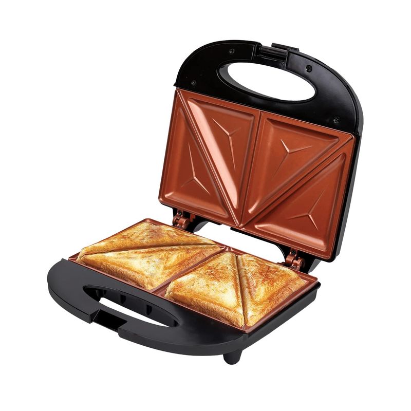 77055 - Zenith Zera Copper - Black Sandwich Maker