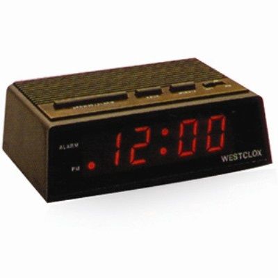 22690 - Westclox Woodgrain Digital Alarm