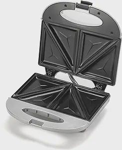 77093 - Zenith Sandwich Maker Zera Silver -Black