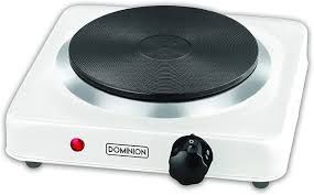 D1005W - Dominion Single Flat Burner White