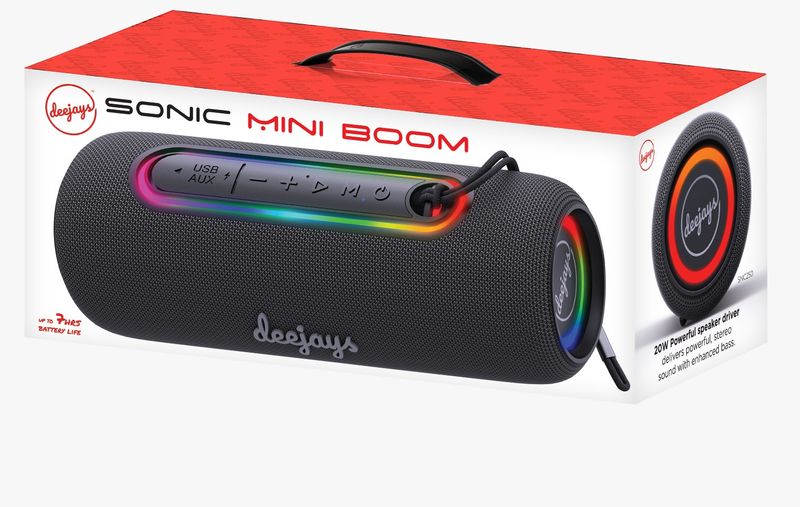 SNC250 - Sonic Mini Boom Bluetooth Speaker