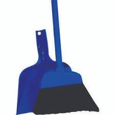 7004096 - Quickie Angle Cut Broom &amp; Dustpan