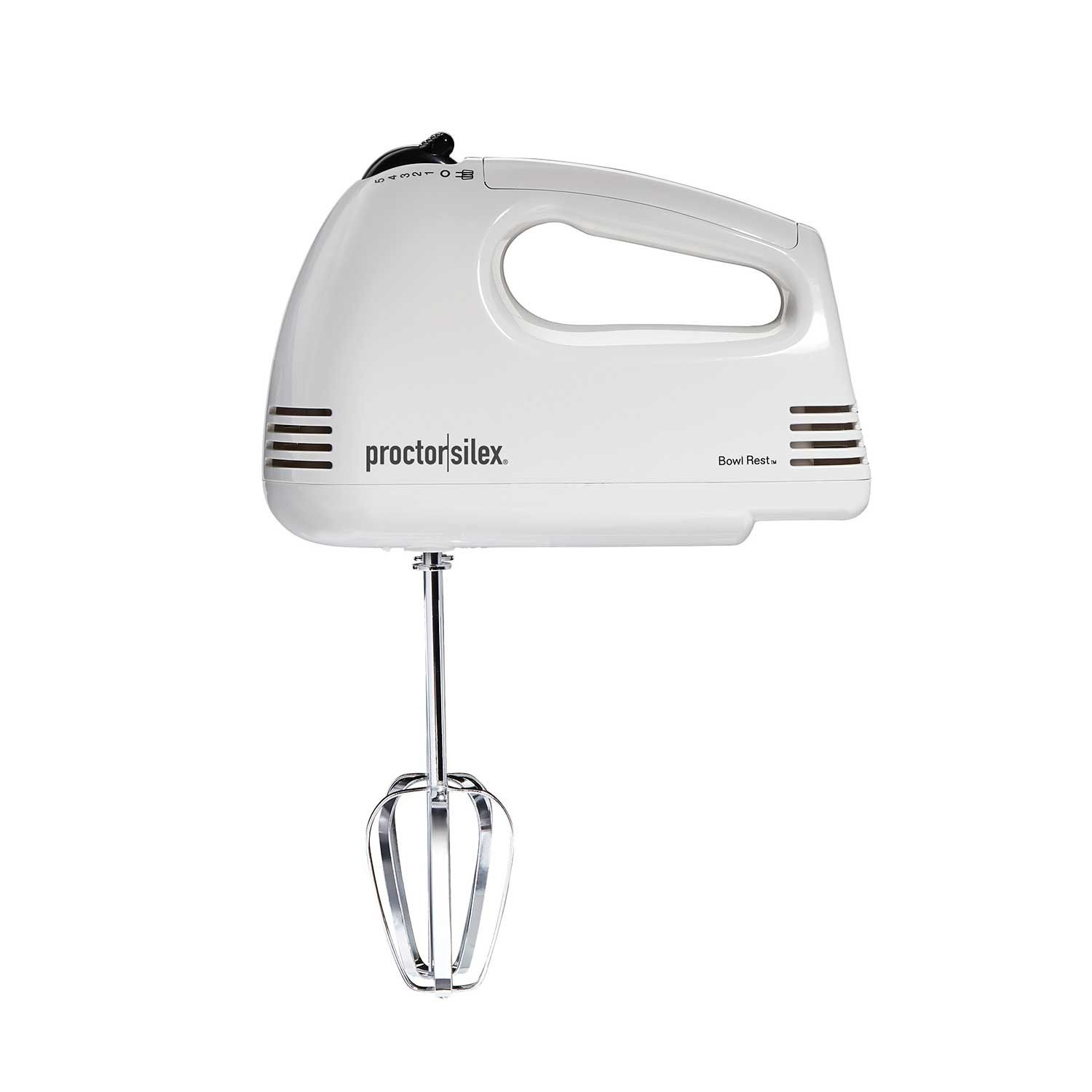 62509PS - Proctor Silex 5Speed Hand Mixer White