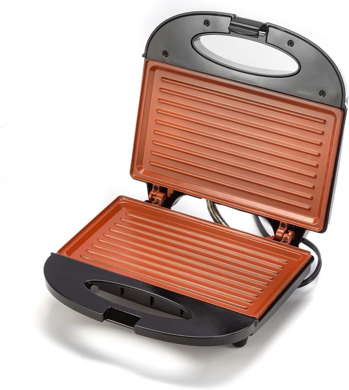 77062 - Zenith Panini Maker Zera  Copper - Black