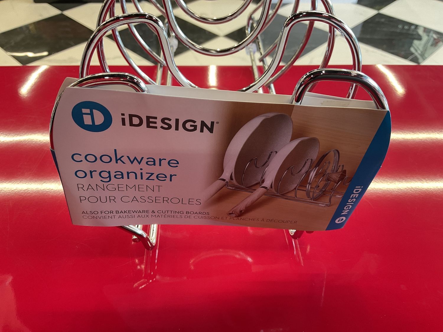 48680 - Classico cookware organizer 13” chrome