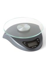 3831S - Taylor 6lbs Glass Digital Food Scale w Battery