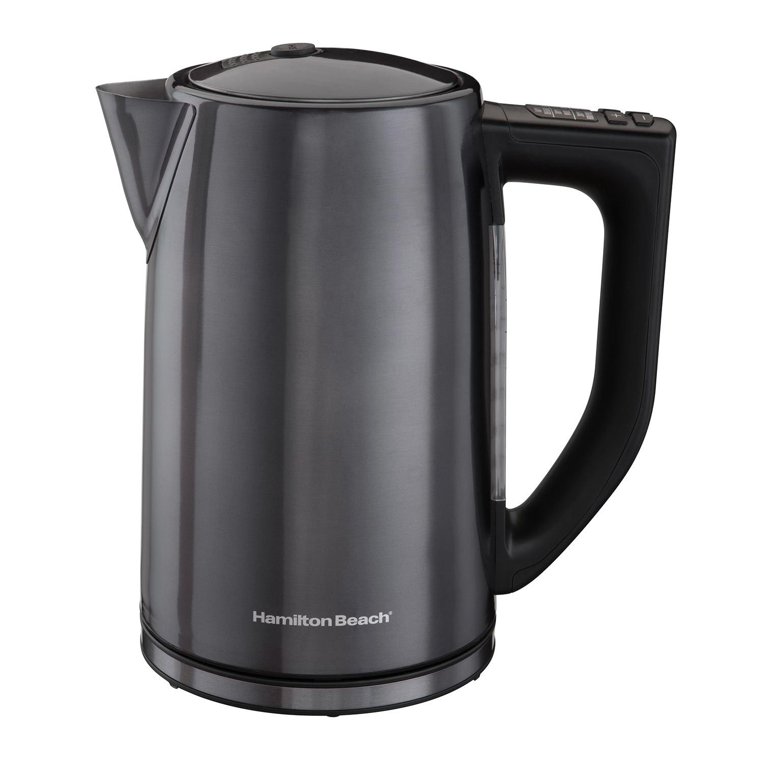 41027R - Hamilton Beach 1.7L Cordless Electric Kettle Black -SS