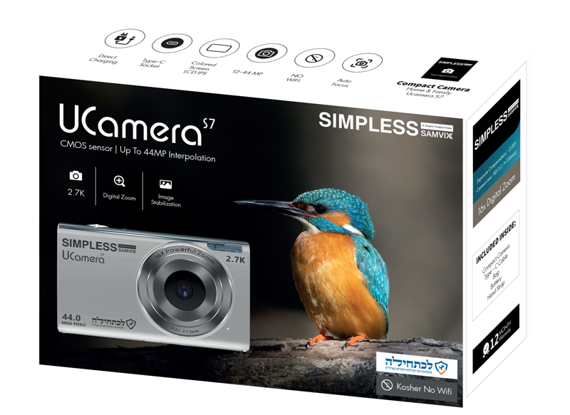 SAMVIX UCAMERA S7 - SILVER - NO VIDEO