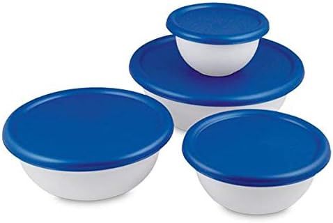 07479406 - Sterilite 8 pc Covered Bowl Set