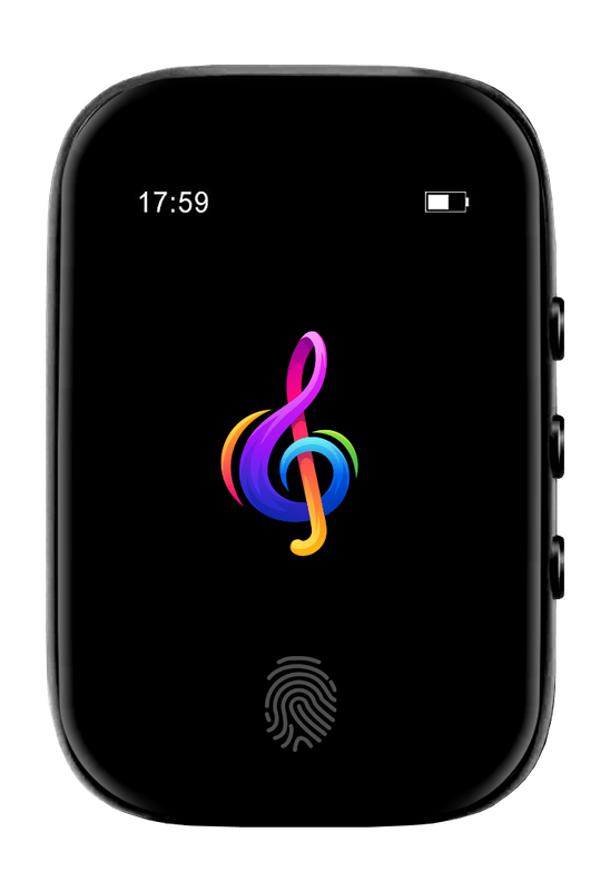 SAMVIX  TINY SMARTBASS 2.0 MP3 PLAYER - BLACK