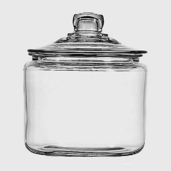 69832AHG17 - Anchor Hocking 3qt Heritage Hill Jar w Glass Lid