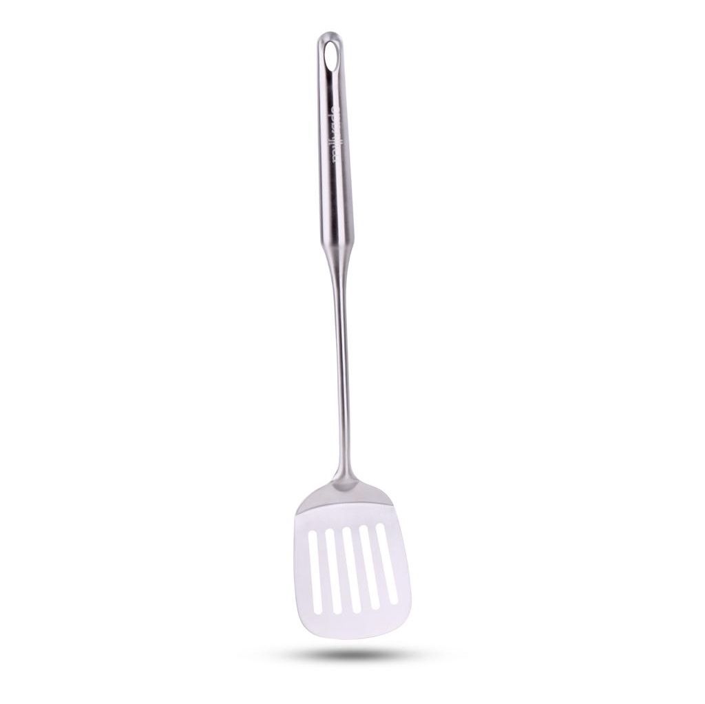 M-5091/D - Millvado - Stainless Steel Utensils, Slotted Turner 15&#39;&#39;