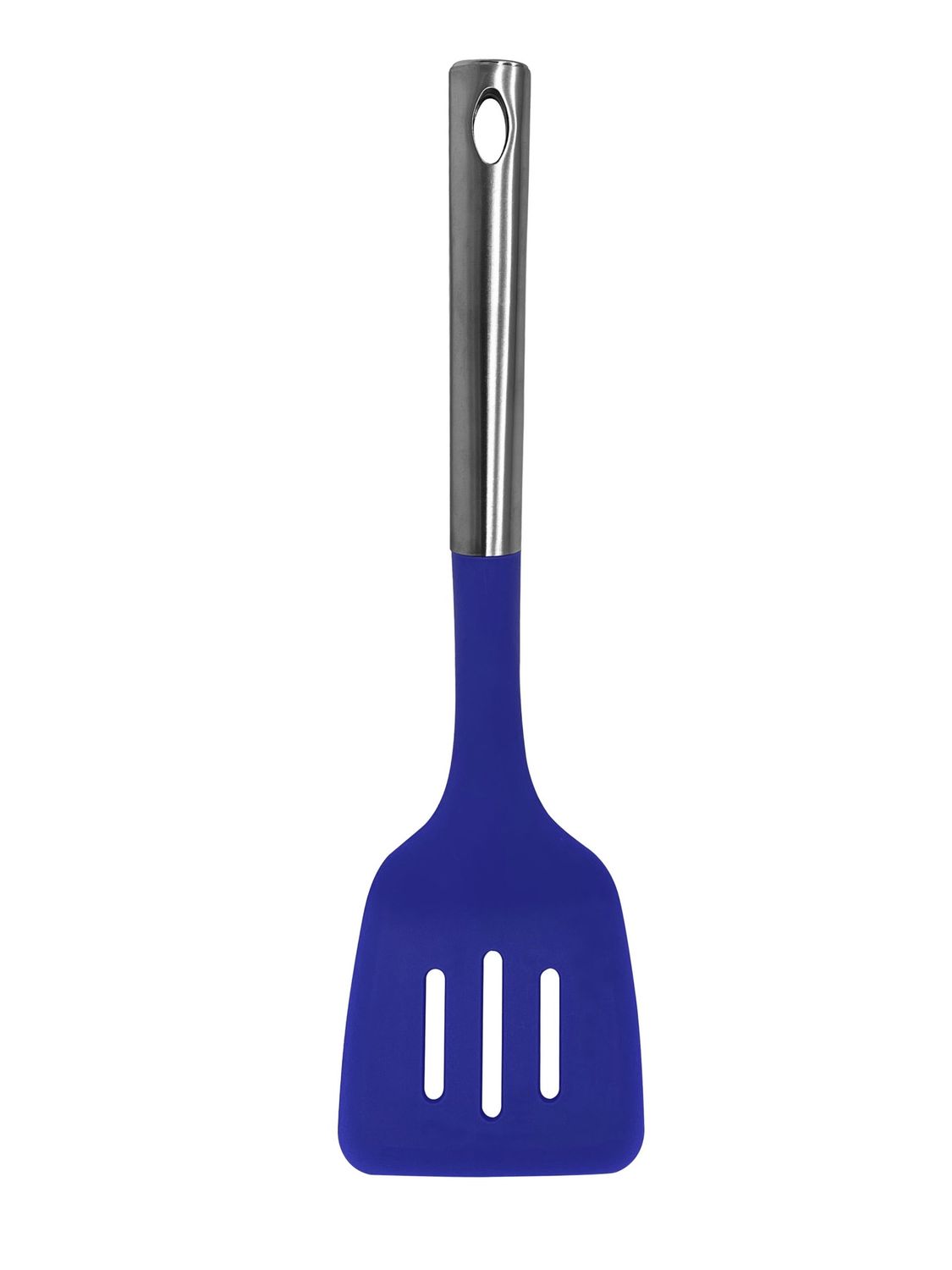 M8572/D - Millvado - Nylon Utensils SS Handle, Slotted Turner, Blue,13.5&#39;&#39;