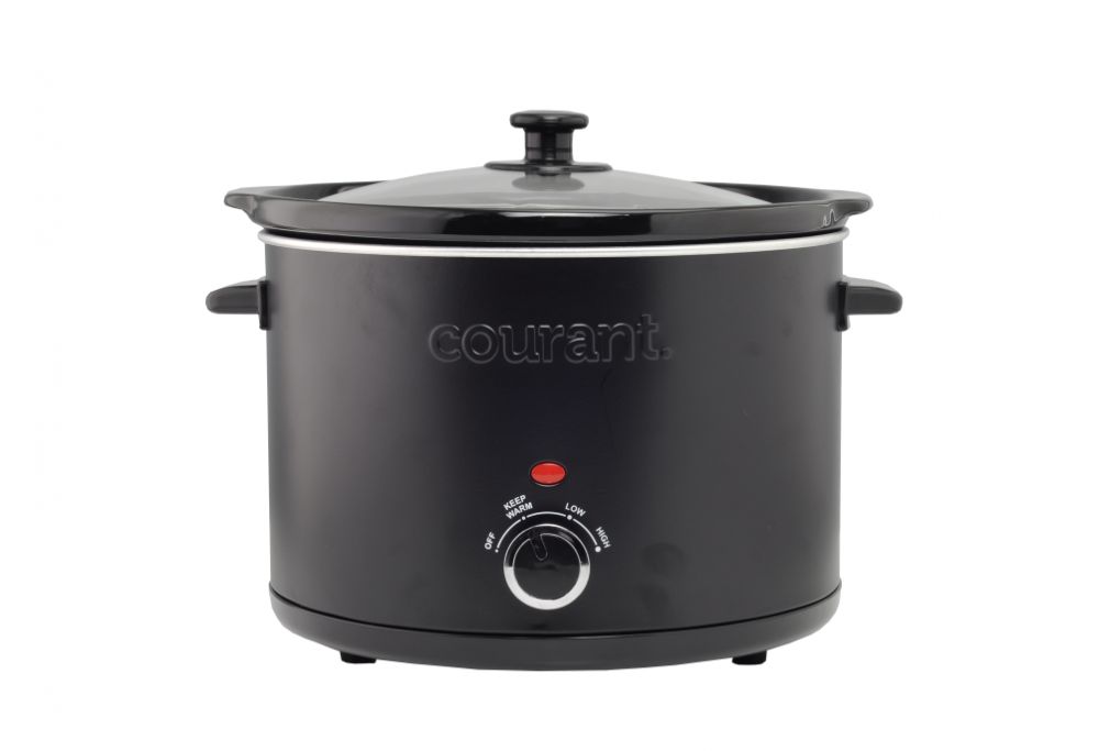 COUCSC5024K - COURANT 5.5QT ROUND SLOW COOKER MATT BLK