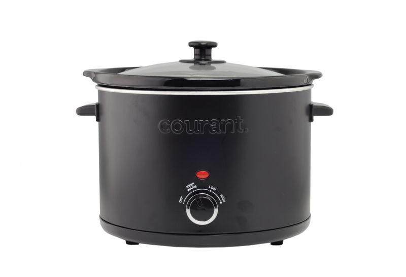 COUCSC5024K - COURANT 5.5QT ROUND SLOW COOKER MATT BLK
