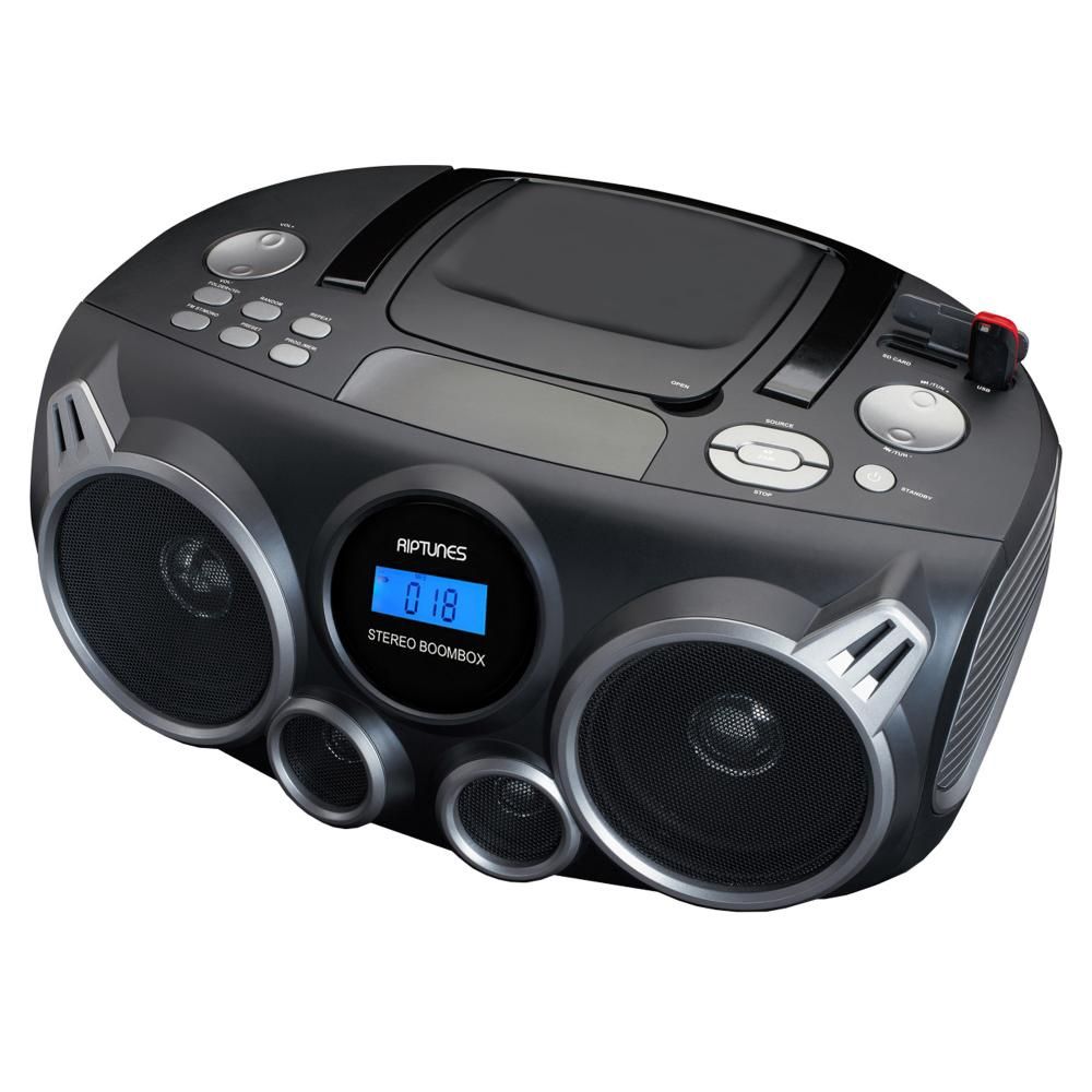 RIPCDB490BTK - CD MP3BLUETOOTH BOOMBOX DIGITAL