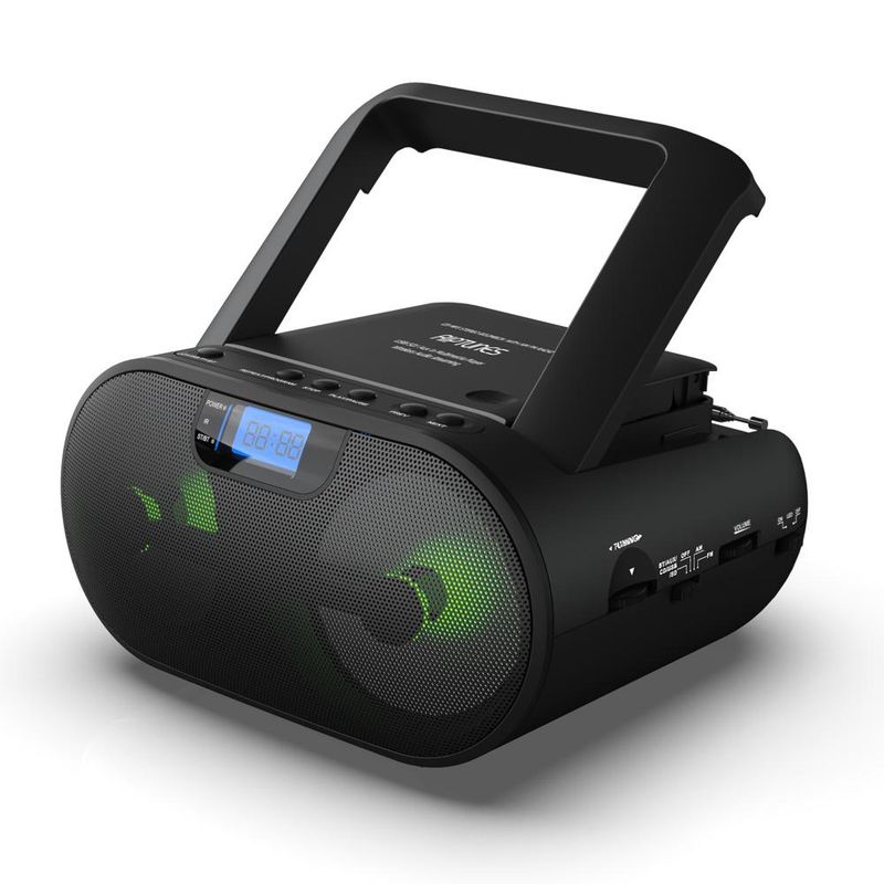 RIPCDB237BTK - CD-MP3 BLTH AM/FM USB/SD BOOMBX