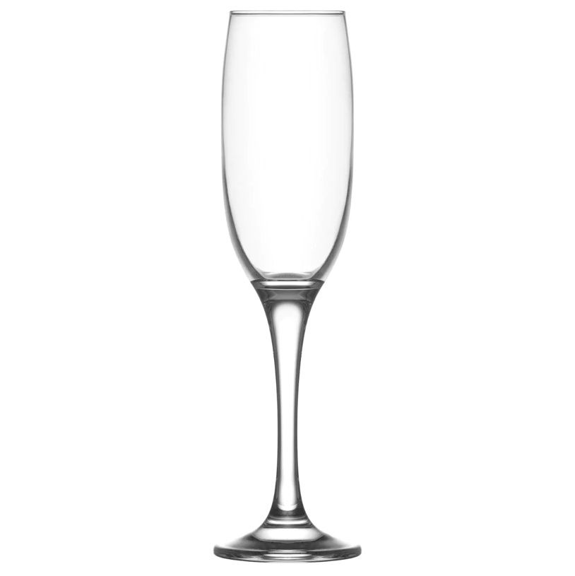 LV-FAM539Z - Lav - Fame Champagne Flute Glass , 7 1/4 oz