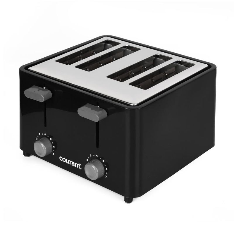 COUCTP4152K - 4 SLICE TOASTER, STAINLESS/BLACK