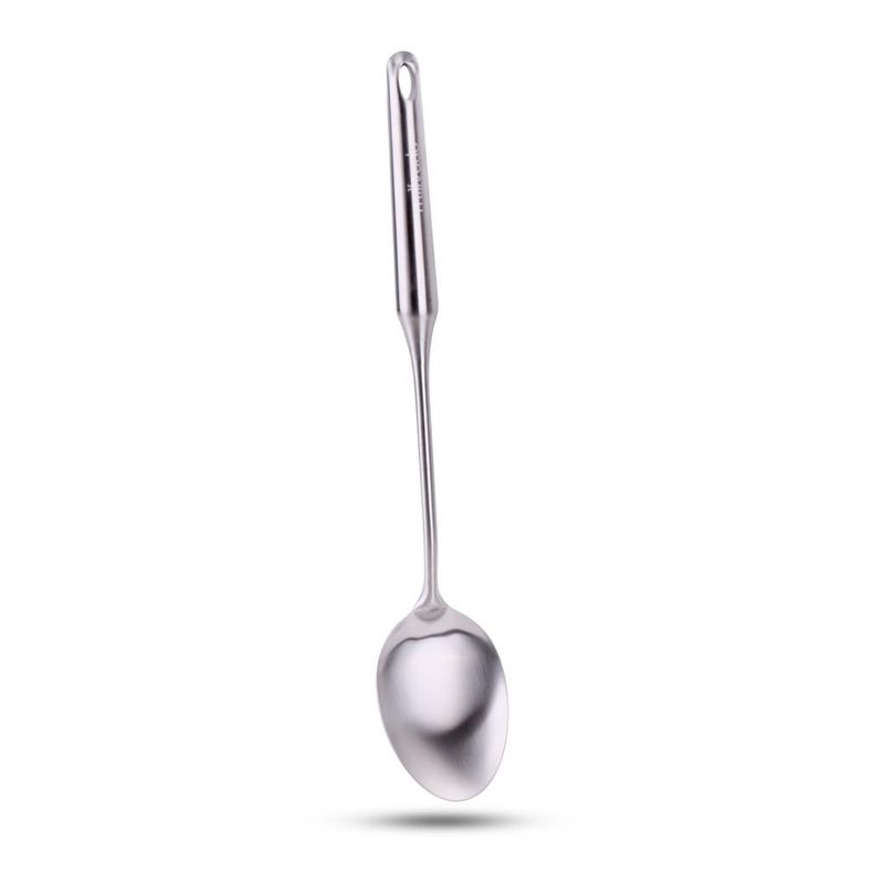M-5091/B - Millvado - Stainless Steel Utensils, Slotted Spoon 15&#39;&#39;
