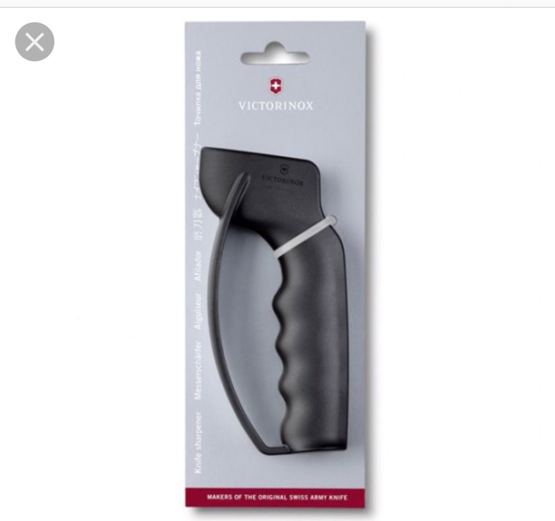 7.8715 - Victorinox - Handheld Knife Sharpener, Black/Grey