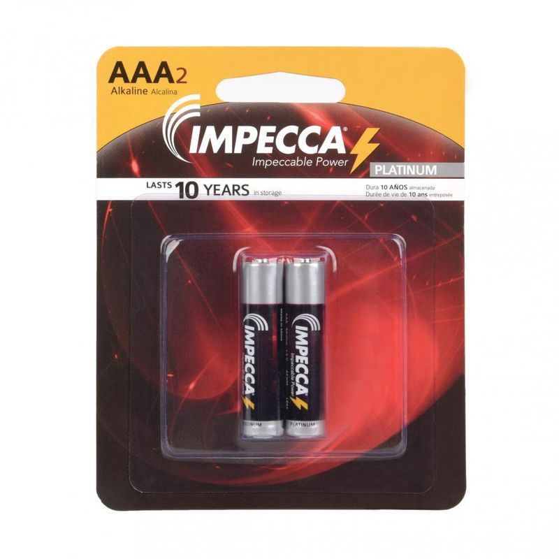 IMPAAA2 - ALKALINE AAA 2-PACK (LR03-2B)