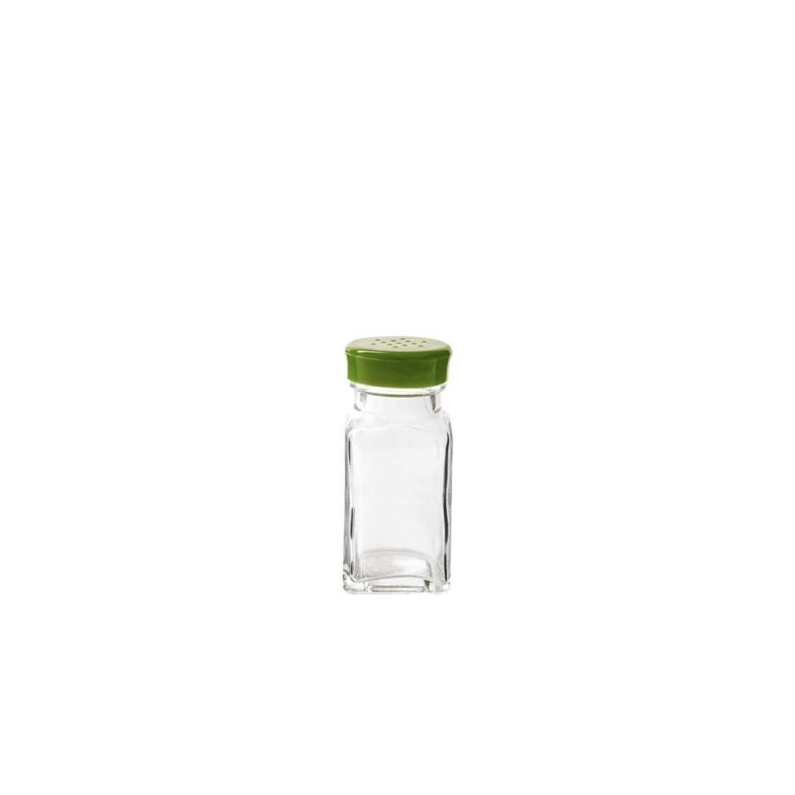 TR-07121008 - Trudeau - Glass, Wink Salt &amp; Pepper Shaker, Green Top