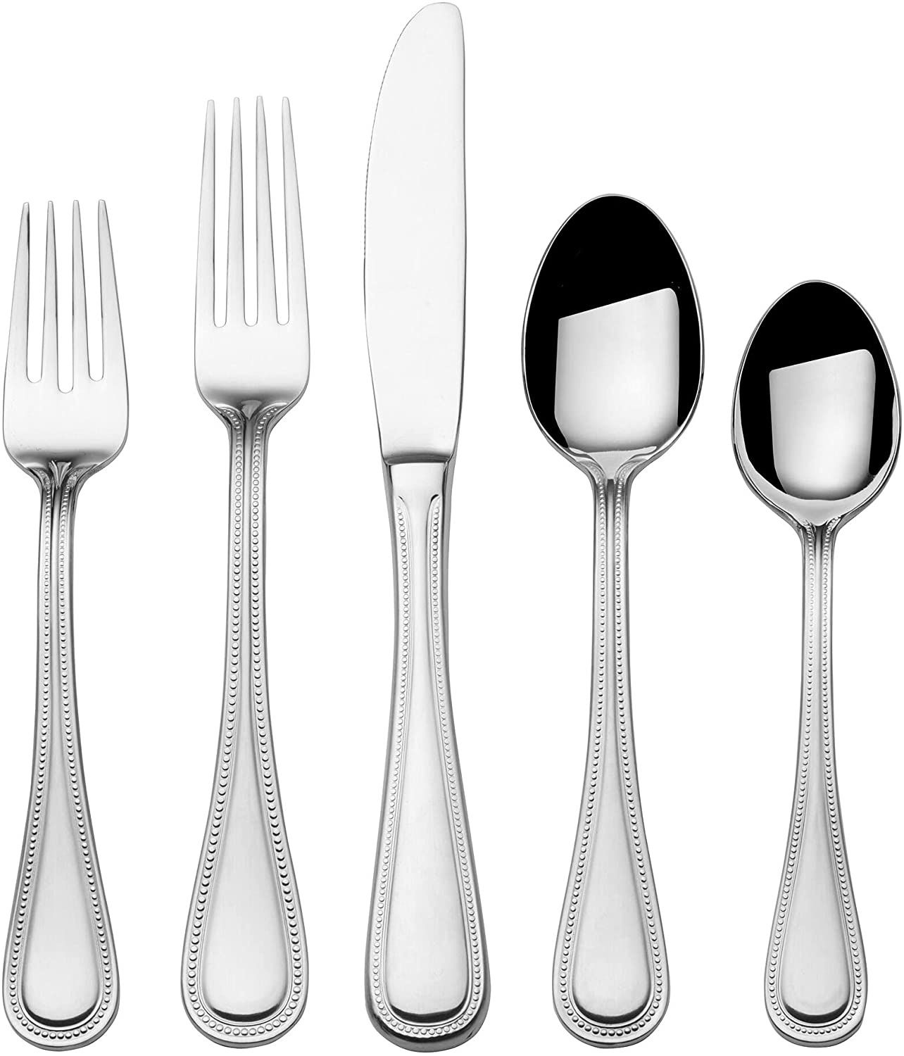 VC-170-SET - Vikko Crown - Gems, Mirror 18/10 SS, Flatware, 20 Pc Set