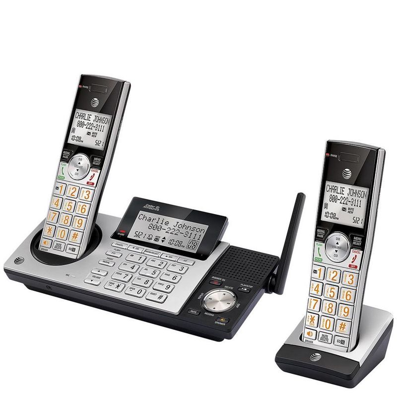 ATTCL83215 - 2 HANDSET DUAL KEYPAD CID TALK