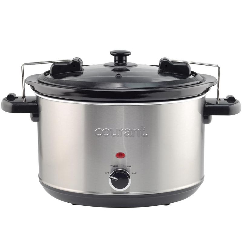 COUCSC6047ST -  COURANT 6QT LOCKNG LID SLOW COOKER STNLS