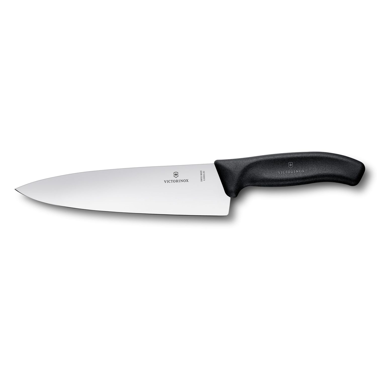 6.8063.20B - Swiss Classic Chef Knife, Straight, 8 &quot;&quot;, Black (Blistered Pkg)