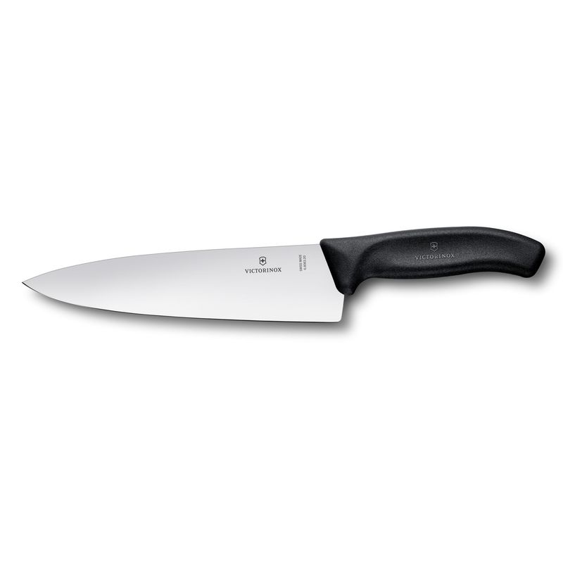 6.8063.20B - Swiss Classic Chef Knife, Straight, 8 &quot;&quot;, Black (Blistered Pkg)