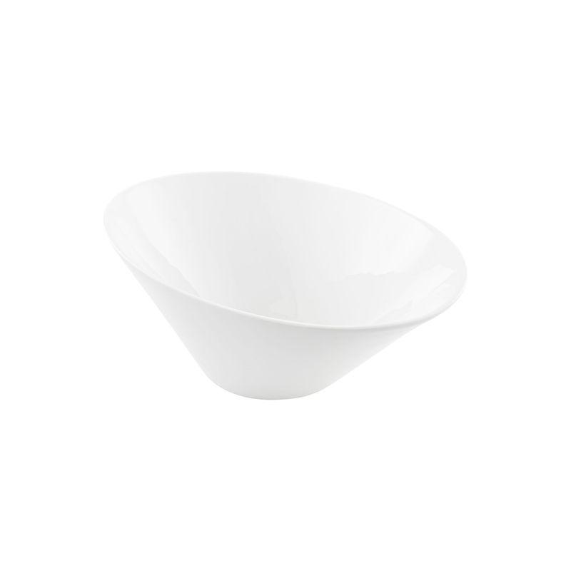 VL-0308-1 - Vikko Lightning - Oval Spirit White Bowl 58 oz, 12&#39;&#39;