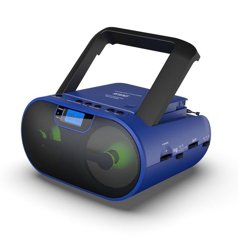 RIPCDB237BTB-CD-MP3 BLTH AM/FM USB/SD BOOMBX