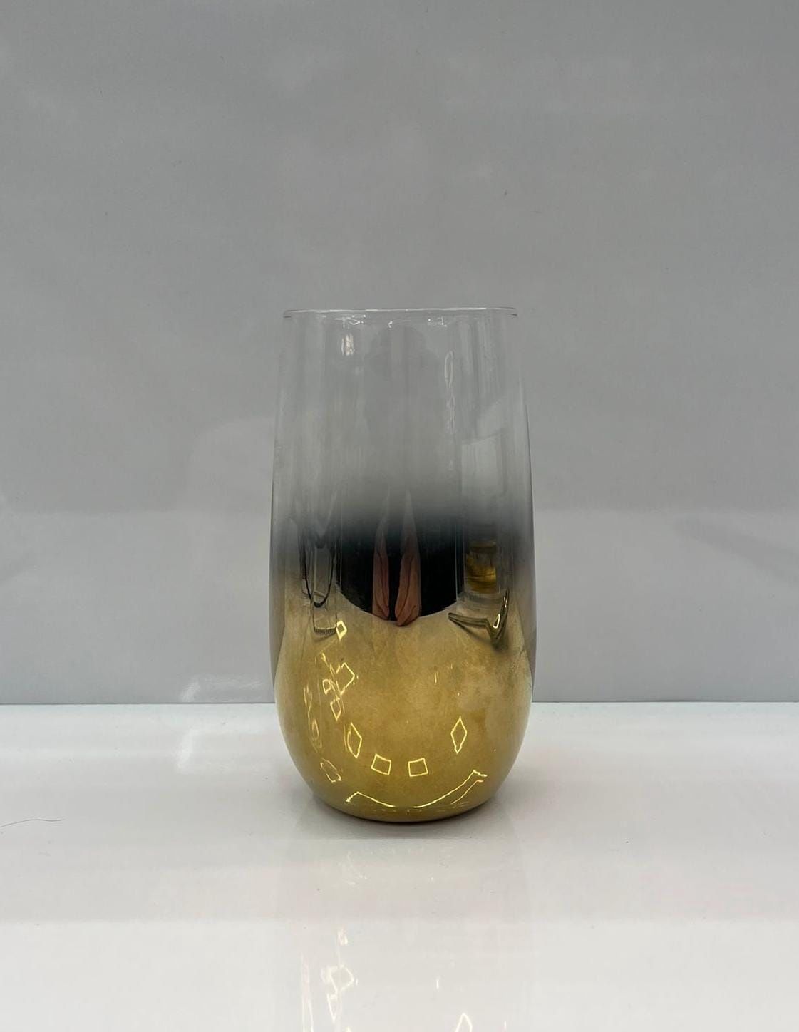 VD-2212-OG - Vikko Decor - Ombre Gold , Highball Glass, 12.5 Oz