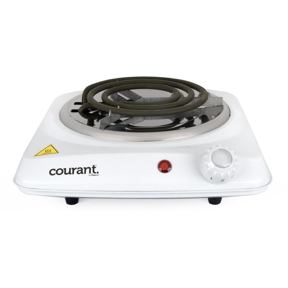 COUCEB1100W - COURANT ELECTRIC SINGLE BURNER, WHITE