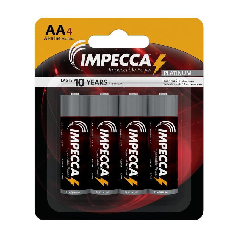 IMPAA4 - ALKALINE AA 4-PACK (LR6-4B)