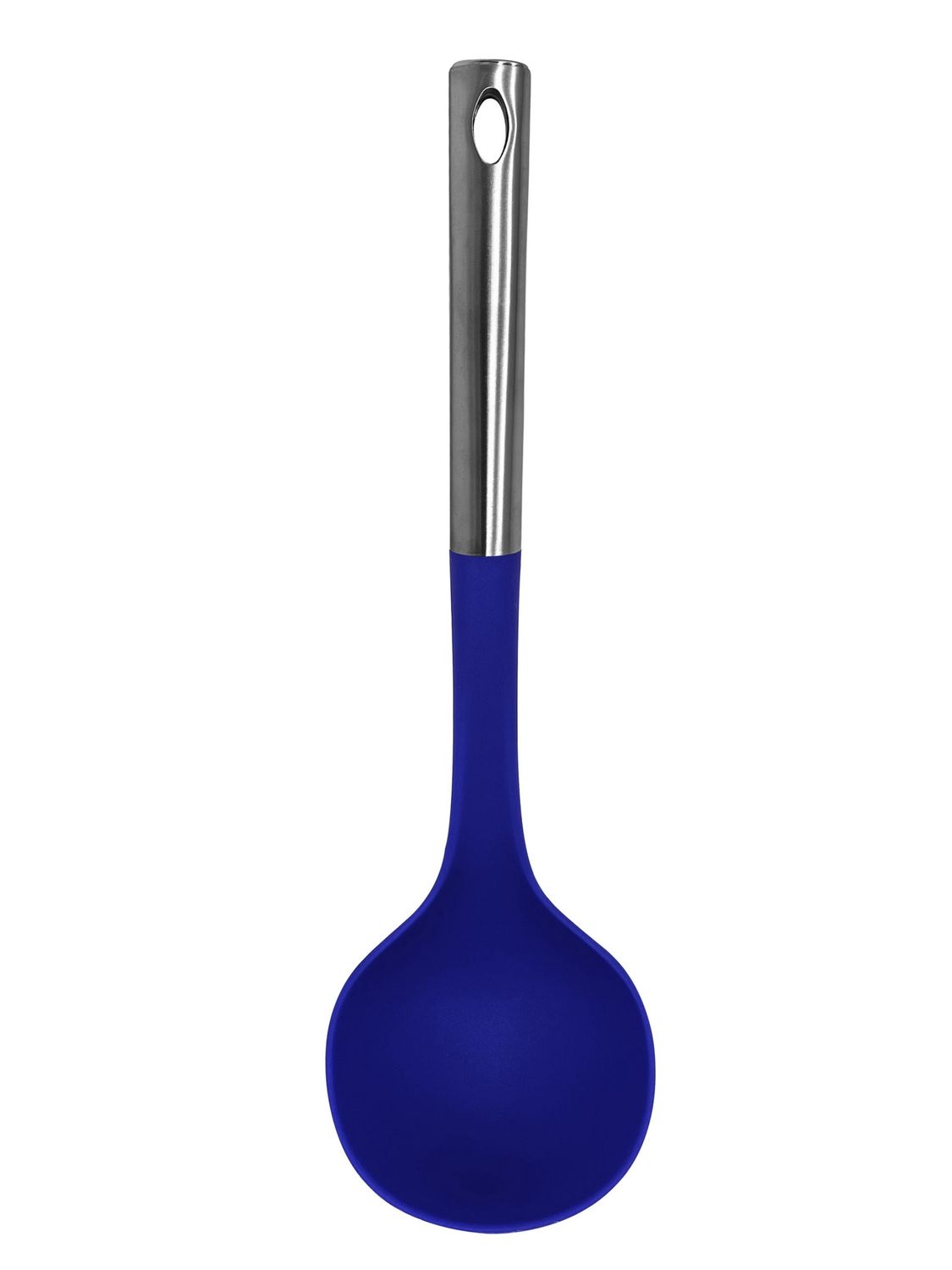 M8572/E - Millvado - Nylon Utensils SS Handle, Soup Ladle, Blue,13&quot;&quot;