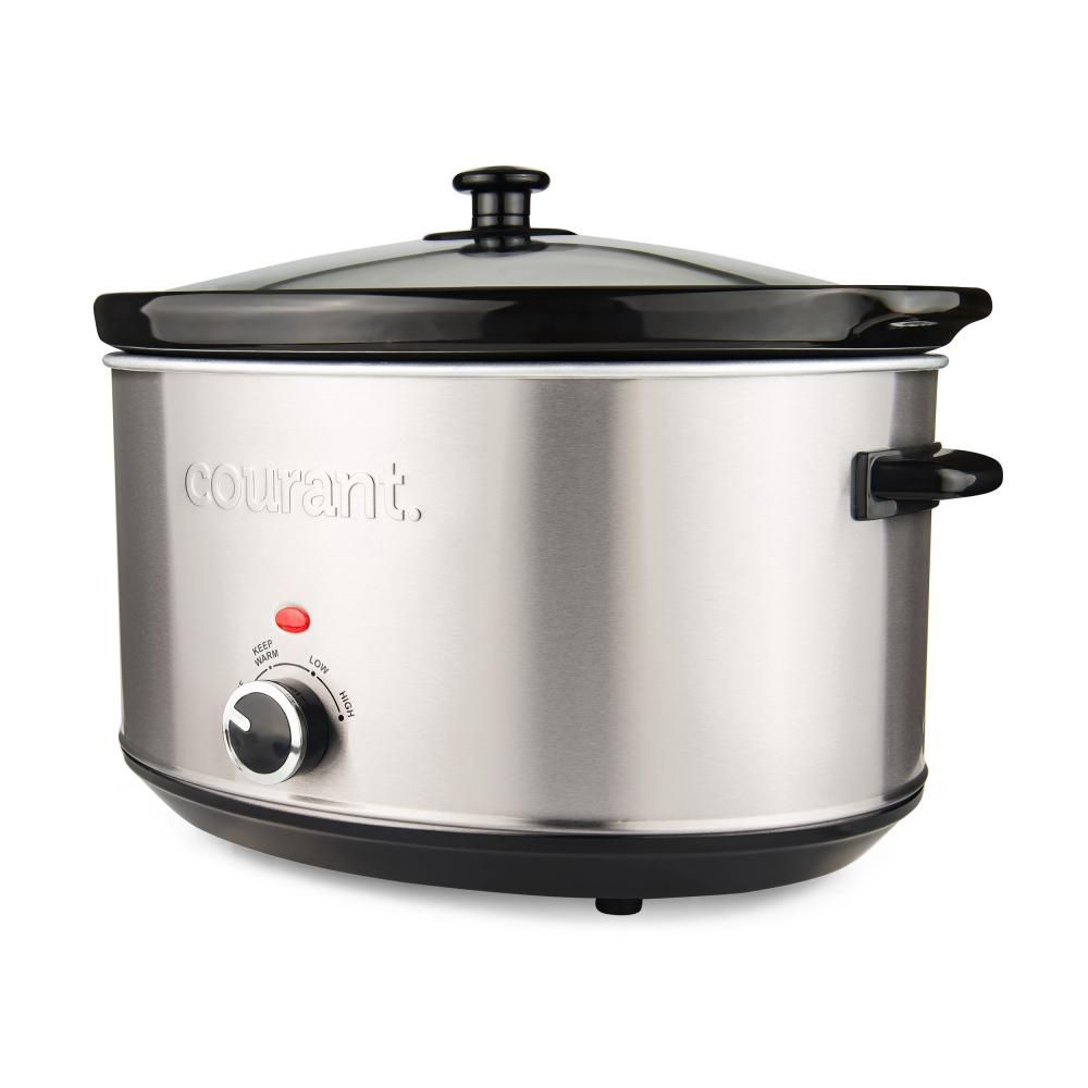 COUCSC8525ST - COURANT 8.5QT OVAL SLOW COOKER S. STEEL