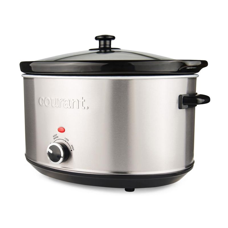 COUCSC8525ST - COURANT 8.5QT OVAL SLOW COOKER S. STEEL