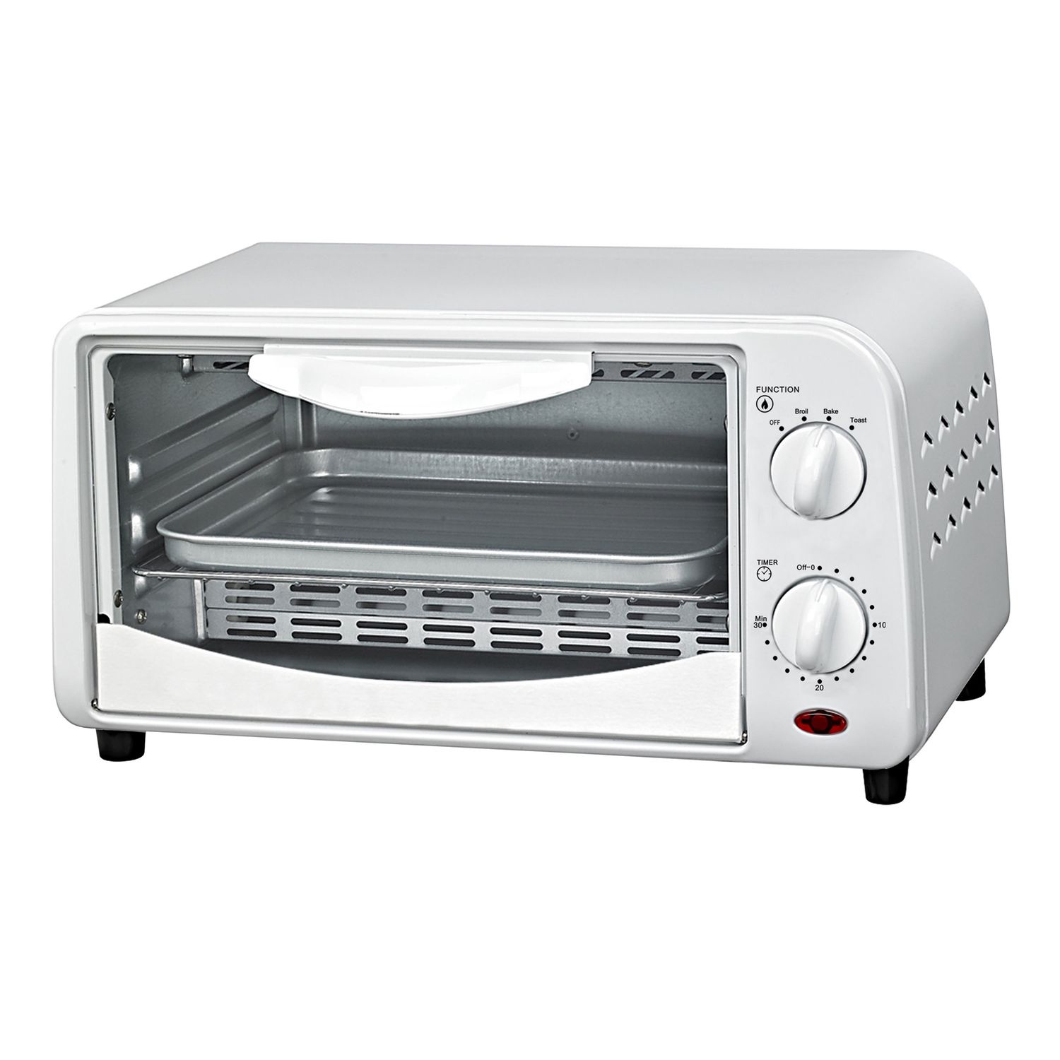 COUTO942W - 4 SLICE TOASTER OVEN 800W, WHITE