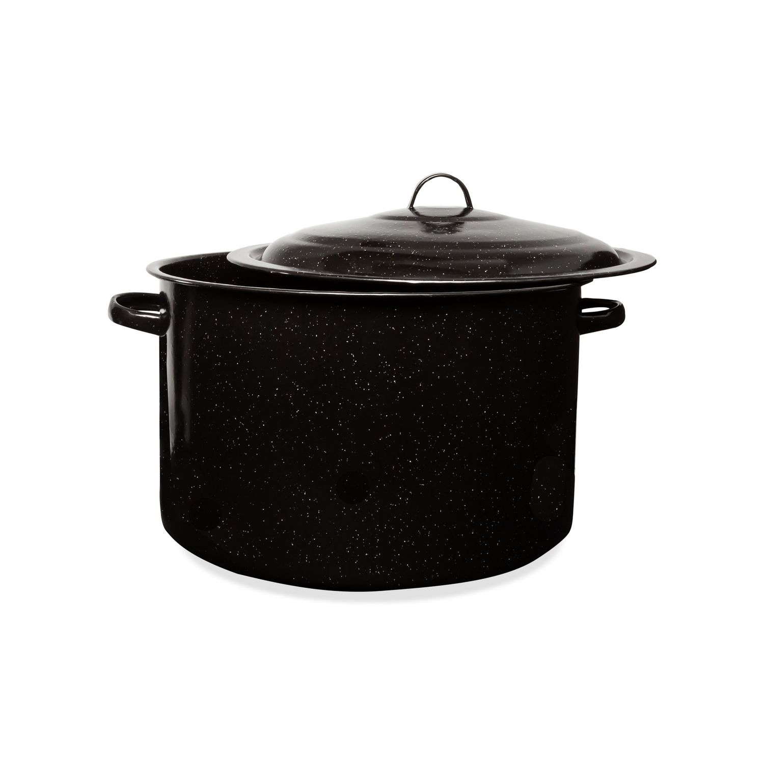 MGS-21-QT - Millvado - Granite Stock Pot With Lid, 21 Qt