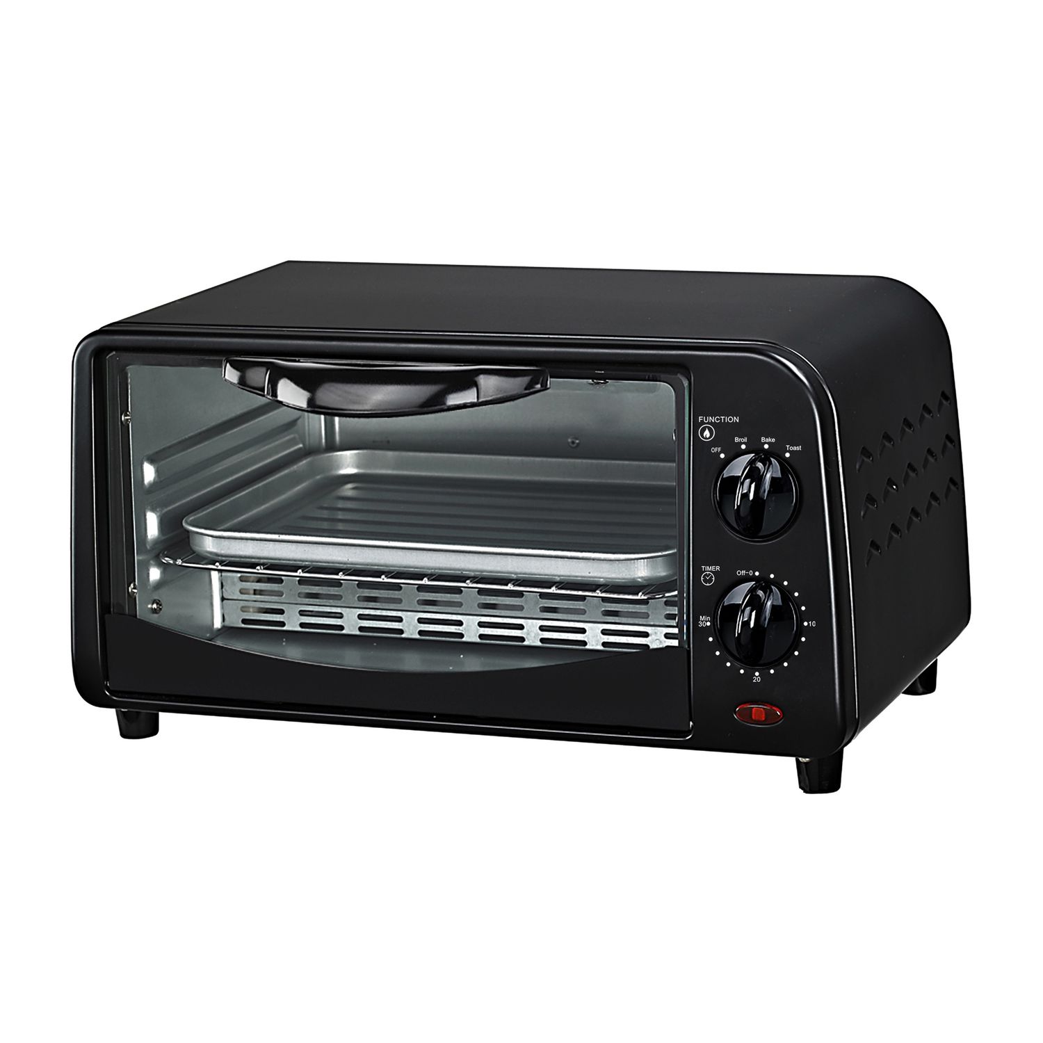 COUTO942K - 4 SLICE TOASTER OVEN 800W, BLACK