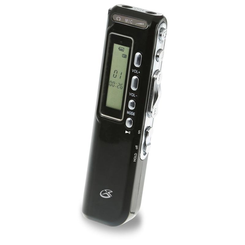 GPXPRO47B - HAND HELD VOICE RECORDER WITH USB