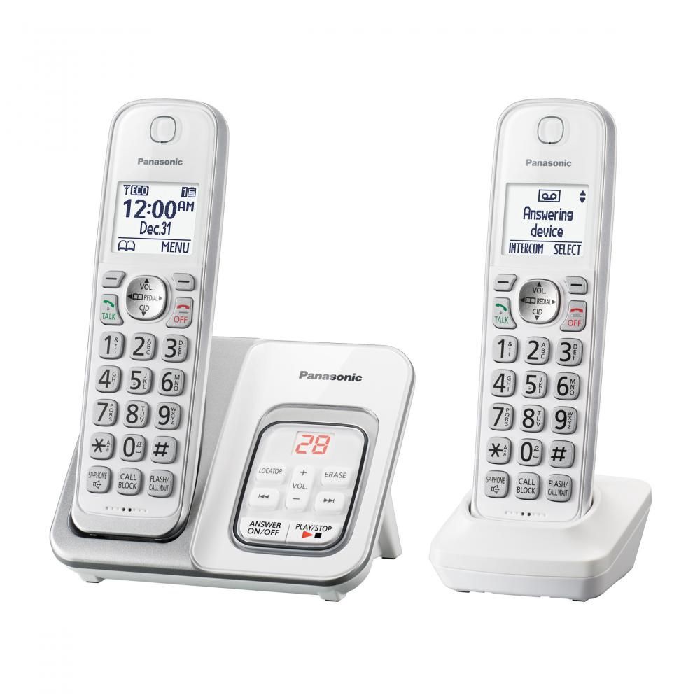 PANKXTGD532W - DECT 2-HS ENG/SPA TALK CID TAD