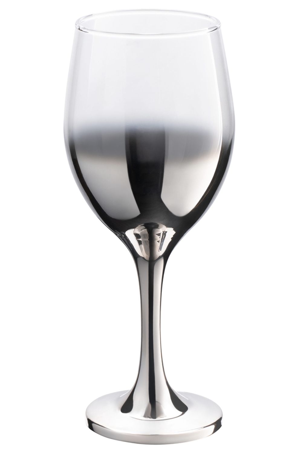 VD-6008-S - Vikko Decor - Ombre Silver, Gradual, Water Glass, 14 Oz