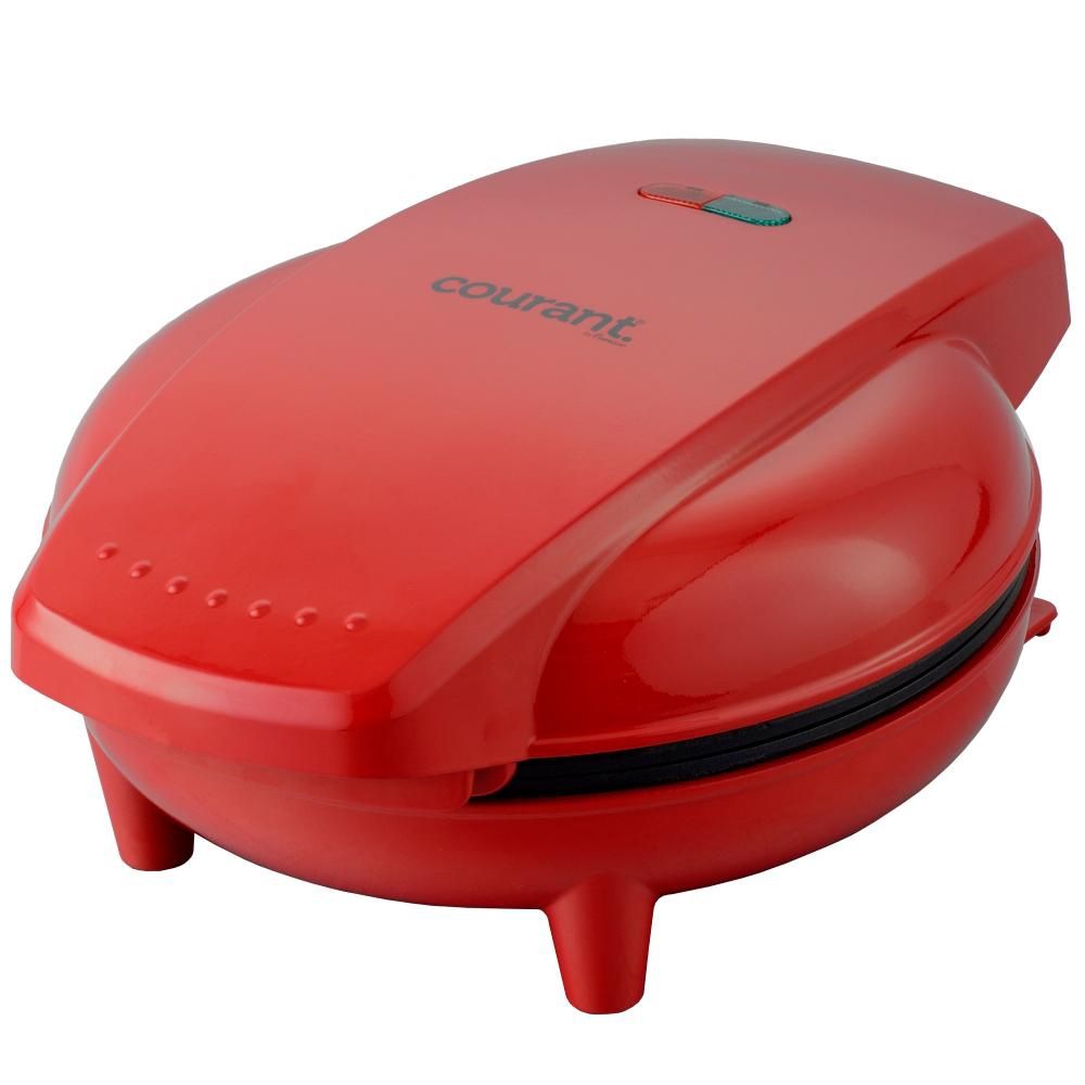 COUCDD2000R - COURANT PERSONAL GRIDDLE&amp;PIZZA MAKER RED