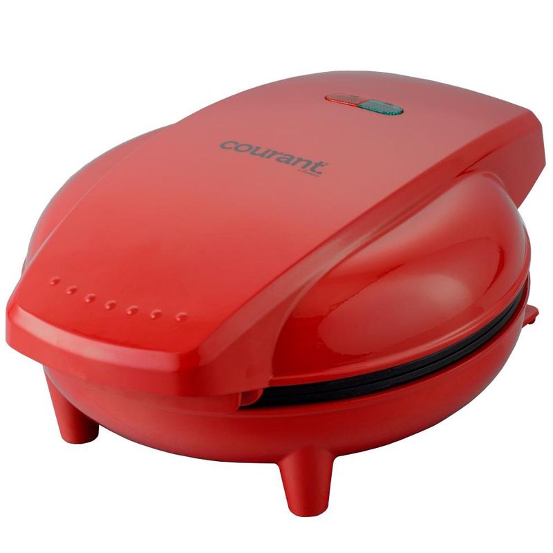COUCDD2000R - COURANT PERSONAL GRIDDLE&amp;PIZZA MAKER RED