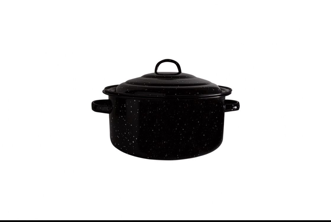 MGS-05-QT - Millvado - Granite Stock Pot With Lid , 5 Qt