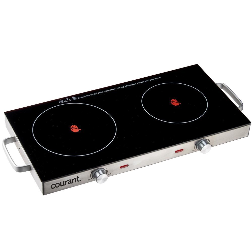 COUCEB2200ST - COURANT DOUBLE CERAMIC GLASS COOKTOP ST